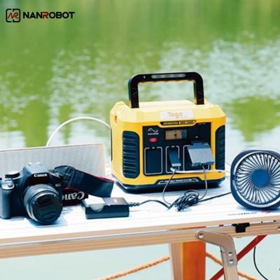 China Outdoor Activity Generator 110v Rechargeable Solar Bank Portable Power Station 346Wh for Camping for sale