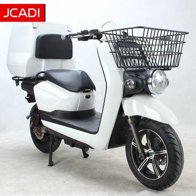 China EEC Electric Cargo Delivery Scooter With Removable Lithium Battery 120/70-12