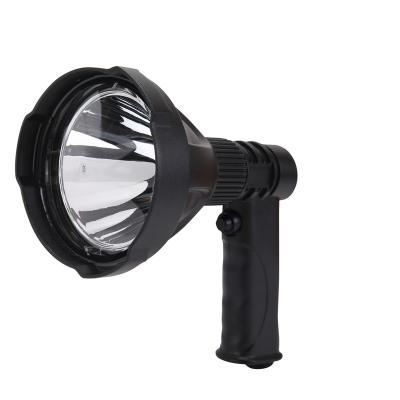 China Outdoor Project Led Spotlight Handheld Rechargeable Brightest Handheld Floodlight for sale