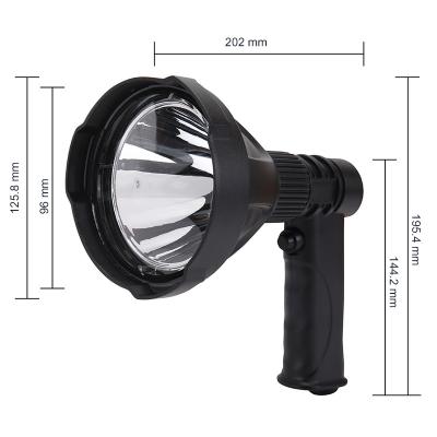 China Outdoor Project Spotlight Rechargeable Wireless Hunting Searchlight Lightweight Hunting Spotlight for sale