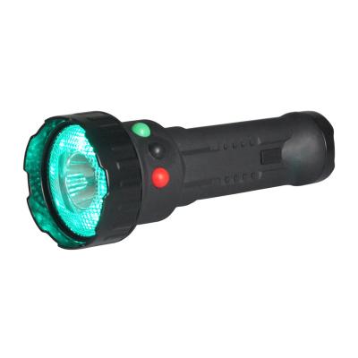 China Rescue Flashlights 3 Red Green White Tactical Handheld Signal Torch Rail Light for sale