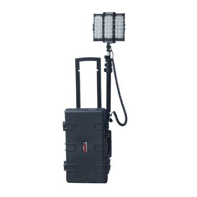 China Super Bright Portable Lightweight Tripod Lighting System Pole Adjustable Area Lumen 5JG-RLS108W-512722 Heavy Duty Work for sale