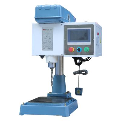 China Gray low price square hydraulic type automatic vertical China tapping machine with good precision for sale