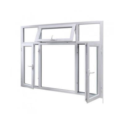 China Hot Sale Alufront Double Glazing Swing Casement Window For Villa for sale