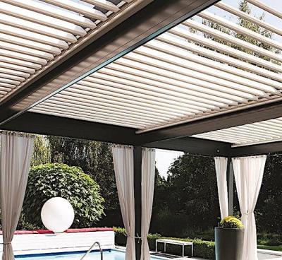 China Fixed Best Edition Alufront Aluminum Pergola for Outdoors for sale