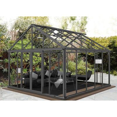 China Double Glazed Aluminum Sunroom Easily Assembled Aluminum Sunroom for sale