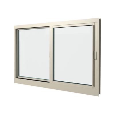 China Easy Sliding Install Double Glazed Aluminum Sliding Window For House for sale