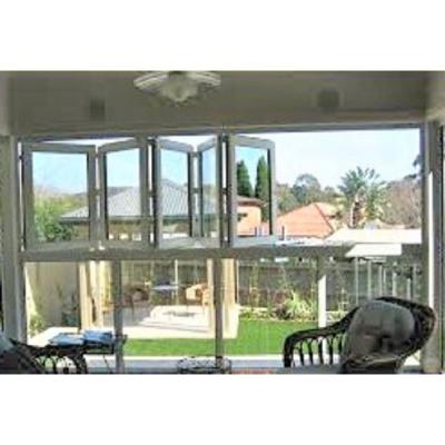 China Bi Folding Window Double Glazed Aluminum Aluminum Windows for sale