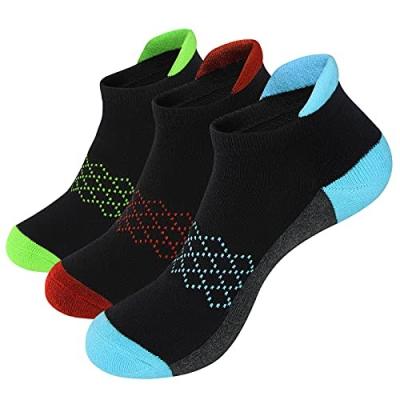 China Men Athletic Socks Breathable Cut Out Cushion Low Bumps Breathable Comfort For Sports 6 Packs for sale