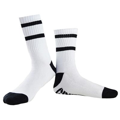 China OEM Wholesale Antibacterial Custom White Blank Polyester Socks Compression Socks For Sublimation for sale