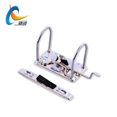 China Hot Sale Office Stationery Office Stationery Accessories 4 Hole Metal Lever Arch Mechanism Clip for sale