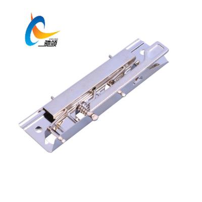 China Silver Stationery Plating 100mm A4 Metal Spring Lever Clip For File Folder for sale