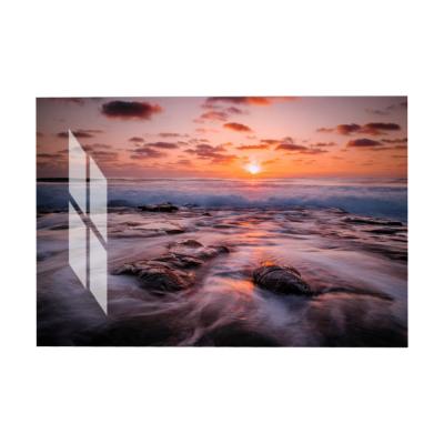 China Waterproof High Resolution Clear Photo Printing Natural Scenery Printed Acrylic Glass Pictures for sale