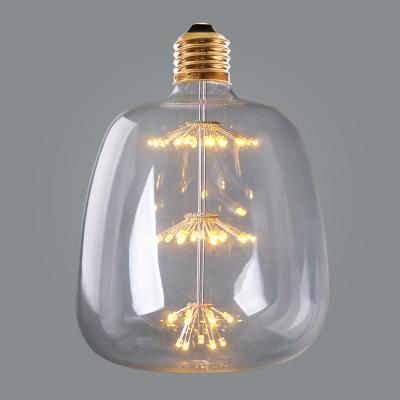 China Amazon Hot Selling Energy Saving Led Starry Yellow Sky 3W LED Bulb Home Decoration Chandeliers Bulb Fireworks Hot Factory for sale