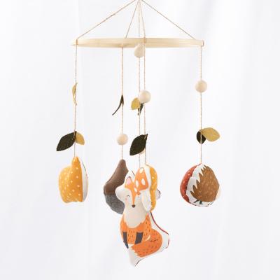 China Soft Nursery Decor Animal Bed Toys Ceiling Infant Crib Mobile Hanging Decor For Baby Kids for sale