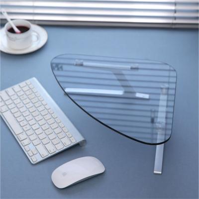 China Other display height triangular aluminum table, laptop stand for sale