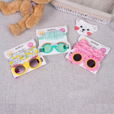 China Lovely Glass Neutral OEM ODM Baby Sun Headbands Baby Headband Set for sale