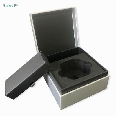 China Handmade Customized Print Wireless Earphone Paper Box With EVA Foam Inserted for sale