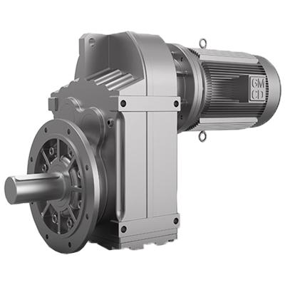 China Machine Tool GF Series Motor+Brake+Gear GF157 Industrial Crane F Shaft GFA Serial-Parallel Gearbox for sale