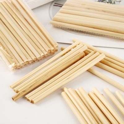 China Disposable Competitive Price Most Popular Compostable Organic Green Reed Juice Drink Drinking Straw for sale