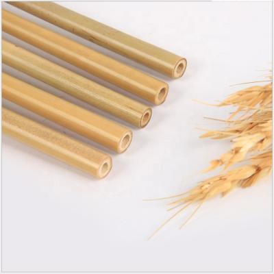 China 2021 Success Wholesale 100% Eco Friendly Biodegradable Disposable Sustainable Bamboo Drinking Straw for sale