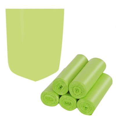 China Hot Selling Pla Cornstarch Garbage Waste Eco Friendly Outdoor Heavy Duty Pouch BIODEGRADABLE 100% Biodegradable Poop Bags for sale