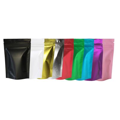 China Free Sample BIODEGRADABLE Hologram Holder Up Smell Proof Mylar Ziplock Packaging Bags For 3.5g 7g 14g 28g for sale