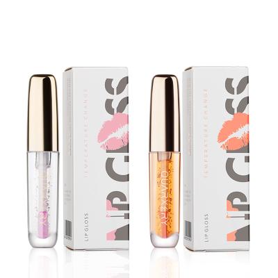 China OEM/ODM Waterproof Temperature-Changing Moisturizing Shea Butter Lip Gloss Hydration Lip Balm for sale