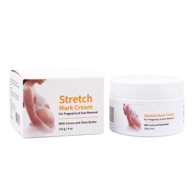 China Maternal Exfoliator Cream Stomach Wrinkle 120g Prevents Pregnant Women Postpartum Stretch Mark Repair Cream for sale