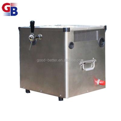 China New Style T80L 304 Bar GB1050071 Stainless Steel Single Tap Countertop Dry Cooling Beer Cooler for sale