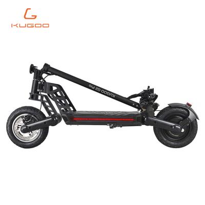 China 2021 New Pro Style 48v/800w 12.5ah Kugoo G2 Unisex EU Warehouse 10 Inch Off Road Electric Scooter For Adults for sale