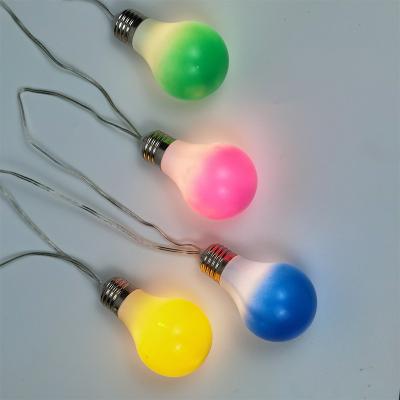 China Convenient Commercial Quality Patio Multi-color Hanging Light Home Decor String Light Led for sale