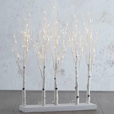 China Popular Forest Lamp Beautiful Birch Tree Lights Best Gift For Friends Wholesale Home Decoration for sale