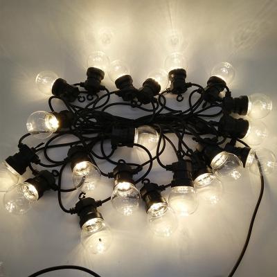 China Linkable Garden Ornaments Waterproof Shatterproof Bulbs Patio LED String Lights Outdoor for sale