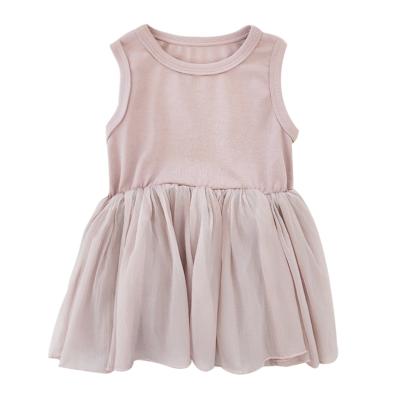 China 2926 Hot Sale Excellent Fashionable Breathable Summer Tulle A Line Dress For Babies for sale