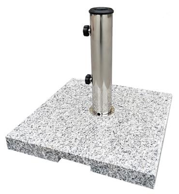 China Patio\Garden\Outdoor Outdoor\Hotel\Granite Patio Base 20kg Beach Furniture Light Gray Umbrella for sale