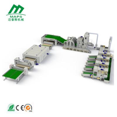 China machinery & Hardware Machinery/Polyester Wadding Nonwoven Padding Production Line/Stick Free Polyester Wadding Making Machine AV-790 for sale