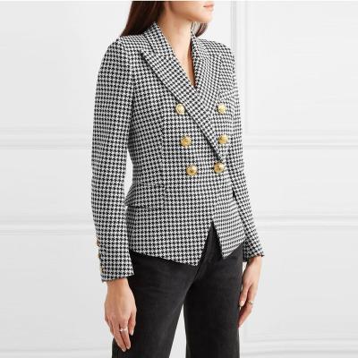 China HH2013 china factory supply china sale double breasted sexy blazers jacket women blazers ladies women hot sexy slim fit jacket breathable for sale