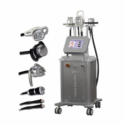 China Weight Loss 5 in 1 Cavitation System Weight Loss Body Slim Ultrasonic Tripolar Vacuum RF Suction 50k Fat Reduce Cavitation Machine for sale