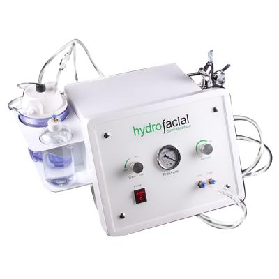 China Exfoliators professional 3 in 1 portable spa multifunction micro aqua peeling wrinkle hydraulic skin removal diamond water facial machine for sale