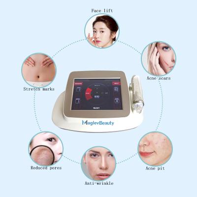 China Portable Skin Rejuvenation Anti-Puffiness Microneedling RF Micro Needle RF Skin Inject Machine 10 Pins/25 Pins/64 Pins RF for sale