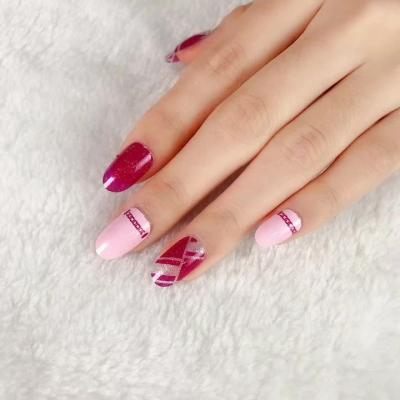 China Easy Apply and Remove Nail Wraps Nail Art Decoration Sticker, Nail Art Stickers, Real Nail Polish Nail Strips for sale