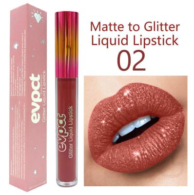 China Diamond Illusion Shine Matte Waterproof Metallic Lip Gloss Lipstick for sale