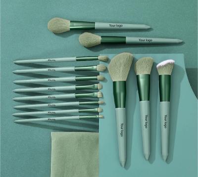 China Soft High Quality Custom Logo Private Label Vegan Suppliers Dropshipping Luxury Makeup Brush Set for sale