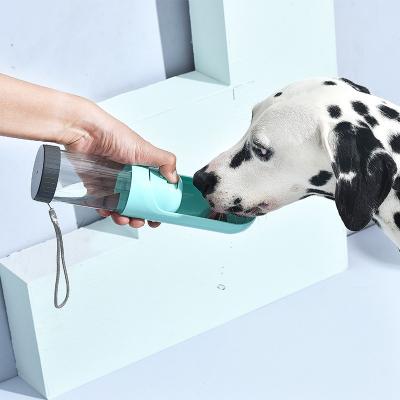 China Automatic Leak Proof Food Grade BPA Dog Portable Water Bottle Cat Travel Drink Cup Dispenser for Pets Outdoor Walking for sale