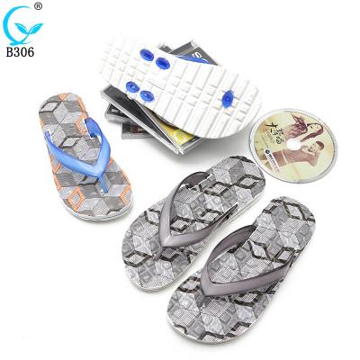 China PVC Summer Outdoor Mens Breathable Cheap Custom Flip Flops Slippers For Boy Or Girls for sale