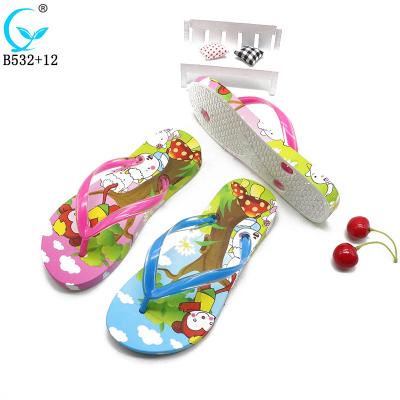 China Beautiful Flip Flops Fashion Beach Sandals Anti-slippery Women Summer Slippers Wholesale for sale