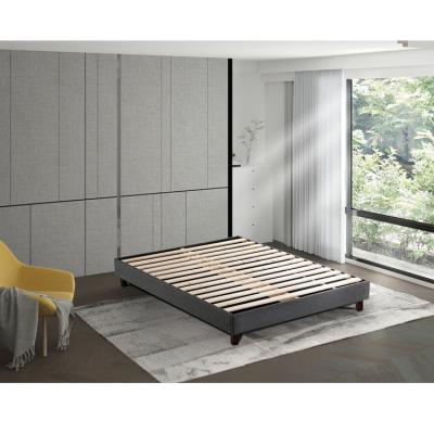 China KD Structure Furniture Bedroom Design Heavy Support Bedstead Wooden Queen Single Bed Luxury Super View for sale