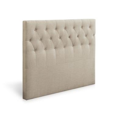 China Button Tufted Large Twin Wall Mounted Cushion Fabric High Grade Headboard Luxury For Bed for sale