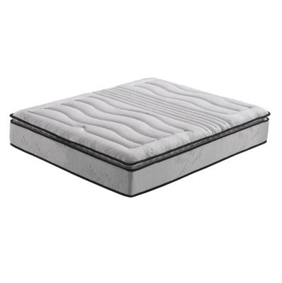 China High Quality Foldable King Size Hotel Pocket Encasement Foam Mattress Coil Spring for sale